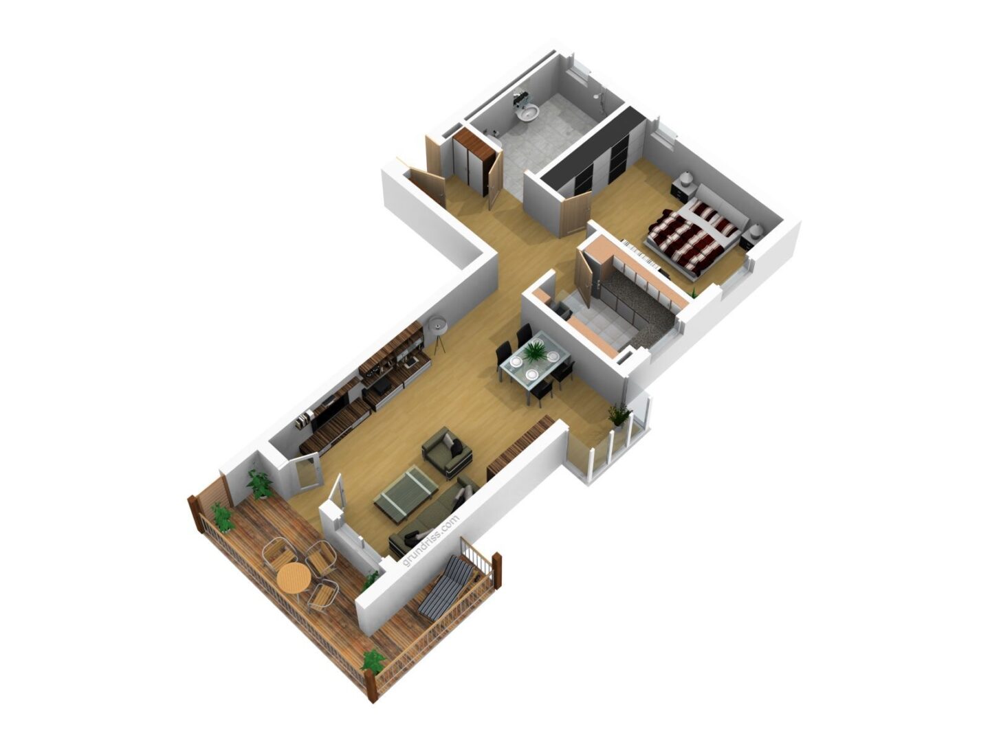 Grundriss 3D