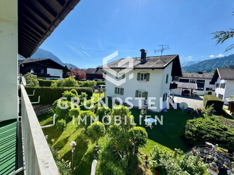 Blick ins Grüne