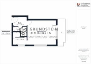 Wohnungsgrundriss EG